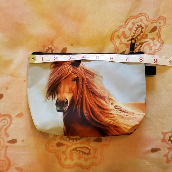 Horse Cosmetic Bag. Western. Country. Ranch. Farm - Picture 8 of 10